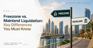 Freezone vs. Mainland Liquidation: Key Differences You Must Know
